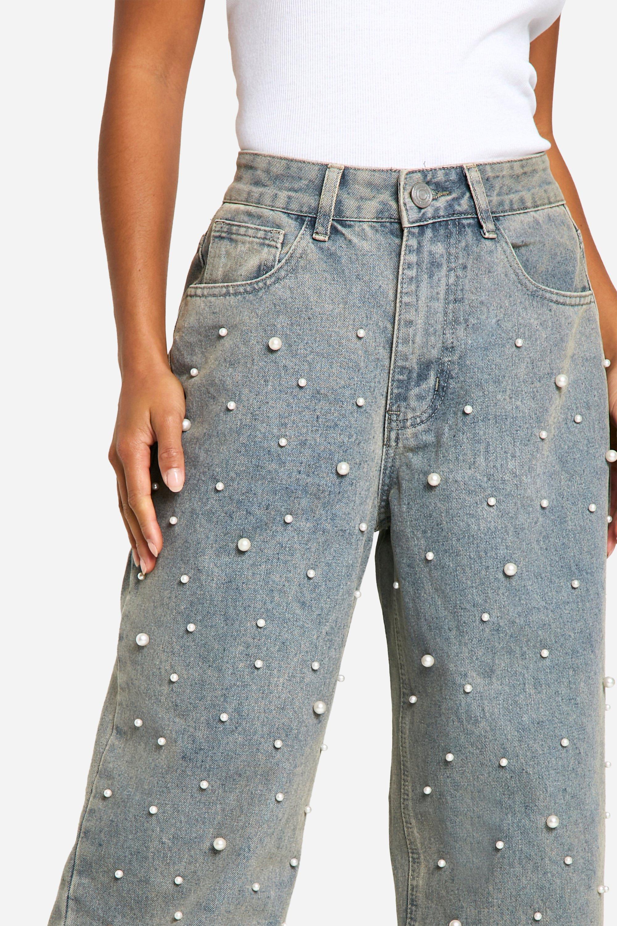 WIDE LEG DENIM PANTS（デニムパンツ・ジーンズ）｜L